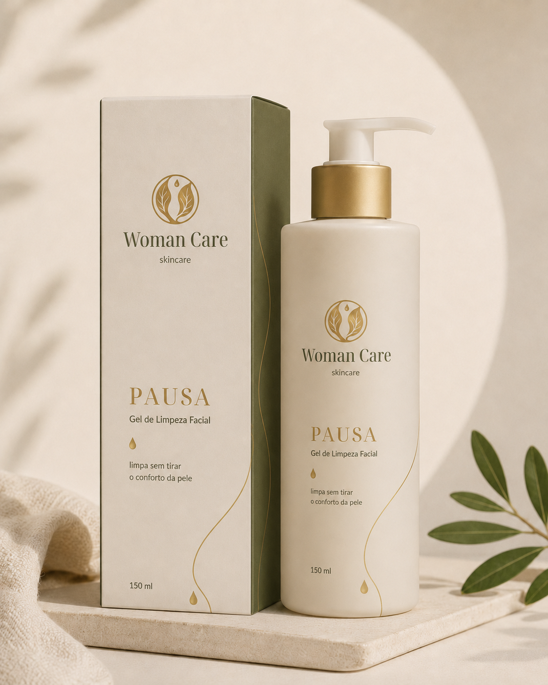 Gel de limpeza facial